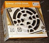 SchluterシステムKerdiドレインキット住宅用/商用すべてのモデルサイズ/タイプABS / PVC、2インチ/ 3 "コンセント、4 " / 6 " Grate kdar kd2 KDA KD
