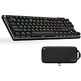 Logicool G PRO X TKL LIGHTSPEED ワイヤレス ゲーミングキーボード テンキーレス GXスイッチ リニア メカニカル キーボード Bluetooth 静音 日本語配列 LIGHTSYNC RGB 着脱式ケーブル ブラック 