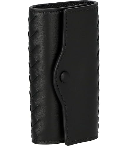 n*n様 ボッテガヴェネタ イントレチャート キーリング ケース ブラック n*n様 ボッテガヴェネタ イントレチャート キーリング ケース ブラック