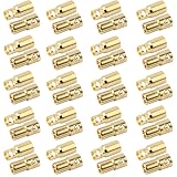 20ペアゴールドメッキ2.0MM 3.0MM 3.5MM 4.0MM 5.0MM 5.5MM 6.0MM 6.5MM 8.0MMバナナプラグ弾丸オスメスコネクタアダプタ for ラジコンrc 飛行機車ボートドローンESCモーター用 (20ペア6.0MM)