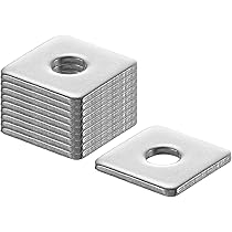 Amazon | uxcell 角ワッシャー M3x10mm 角座金 内径3 mm 厚さ1mm