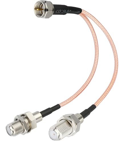 あーき　デジタル同軸スプリッタ Amazon | RFAdapter 同軸ケーブルスプリッター TVスプリッター 2イン1