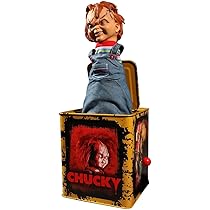 Amazon.co.jp: チャッキー Scarred Chucky Burst-A-Box Child's