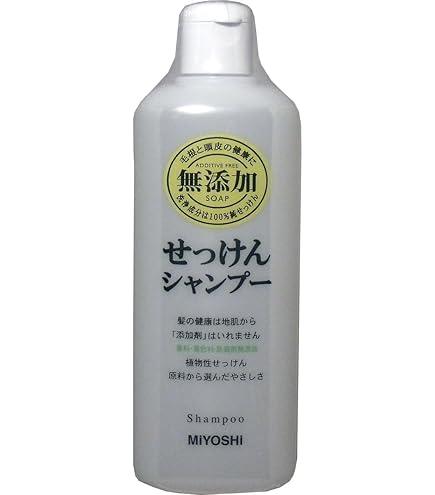 Amazon | 無添加せっけん シャンプー 350ML [並行輸入品] | MIYOSHI