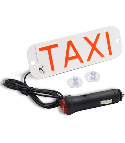 Amazon | LEDタクシーライト 12V フロントガラスインジケータランプ