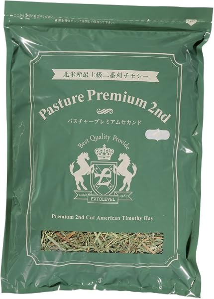 PASTURE PREMIUM 2ND / パスチャープレミアムセカンド(アレルギーのもとになる、牧草の粉を抑えた2番刈りチモシー) 最上級スーパープレミアムホース2番刈チモシー牧草 - 1