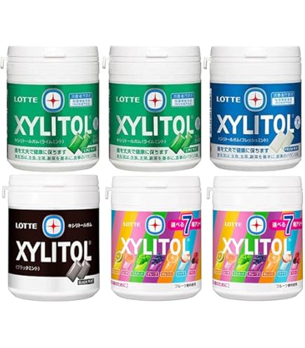 Amazon | ロッテ キシリトールガムセット ライムミント + フレッシュ