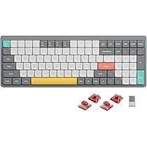 Amazon | nuphy Air96 V2 メカニカルキーボード 60%ロープロファイル 