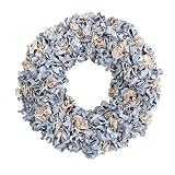 彩か SAIKA 【クリスマス】 リース 白 ホワイト デコレーション 飾り Dry Wood roll Wreath CXQ-119