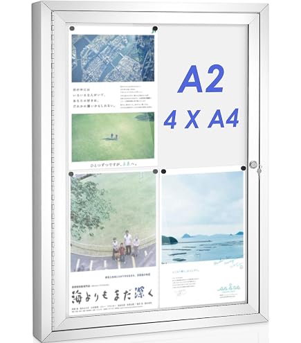 Amazon | 【SEHOU SIGN】屋外掲示板 マグネットボード A0 ホワイト