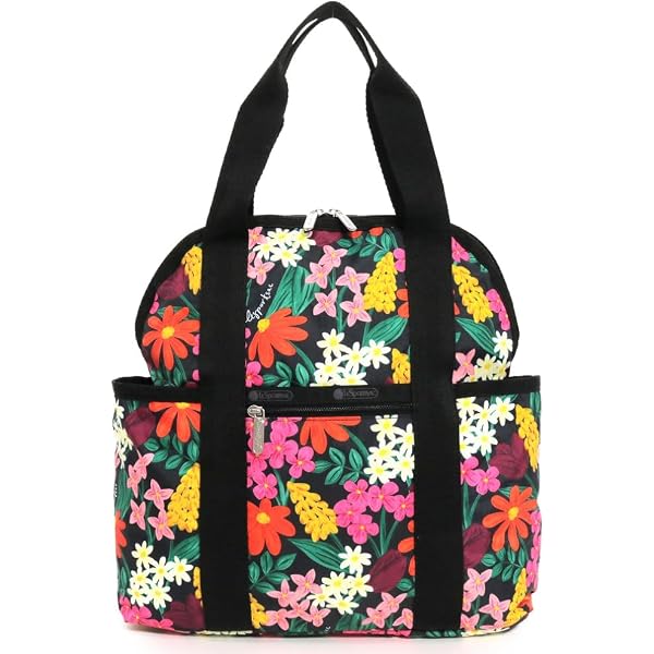 Amazon.co.jp: LeSportsac バックパック ホワイト レオパード ルート