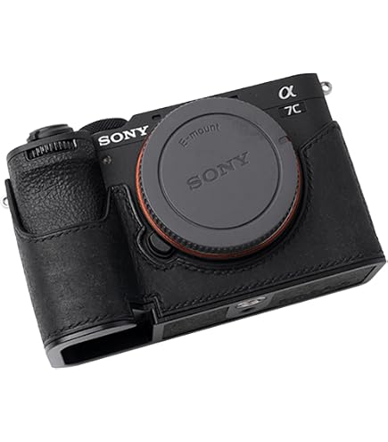 Amazon | GARIZ SONY α7C 用 本革カメラケース XS-CHA7CBR ブラウン