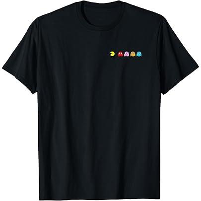 Amazon | パックマン Tシャツ | Tシャツ・カットソー 通販
