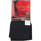 [グンゼ] タイツ SABRINA ウォームプラス ウエストらくに伸びる 裏起毛 240デニール レディース