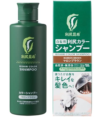 Amazon | Sastty[白髪用] 利尻カラーシャンプー 200ml(ライトブラウン