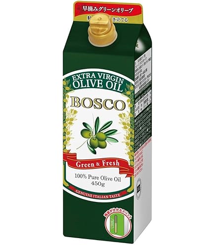 Amazon.co.jp: BOSCO(ボスコ) エキストラバージンオリーブオイル 456g