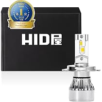 HID屋H4H/L HE0404 ヘッドライト 新品 Amazon | HID屋 H4 LED バイク オートバイ ヘッドライト 爆光 ハロゲン