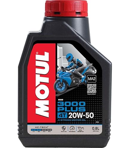 Amazon | モチュール(Motul) 3000 PLUS 4T 20W50 バイク用ミネラル