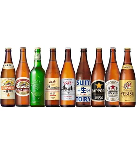 Amazon.co.jp: 国産 ビール小瓶 飲み比べセット 334ml×6本 【アサヒ