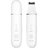 ウォーターピーリング ANLAN 超音波 美顔器 超音波ピーリング 超音波振動 EMS イオン導入 イオン導出 USB充電式 毛穴 黒ずみ 角質 汚れ除去 Type-C充電式 日本語説明書付き 母の日