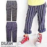 (ディラッシュ)DILASH 春'15 先染めストライプテーパードパンツ 80 レッド