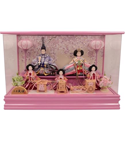 Amazon | 雛人形 ひな人形 ケース飾り アクリルケース ひだまり