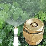 1/2 インチ真鍮製遠心力調整可能な水噴霧式スプレーノズル