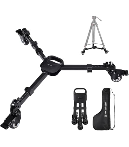 Glide Gear Dolly Slider For Tripod 5th Wheel Tripod Stabilizer