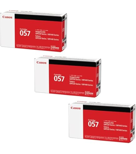 Canon CRG-057 トナー3つセット Amazon | キヤノン CRG-057 トナーカートリッジ 純正 3本セット