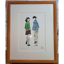 あだち充 複製原画 画業30周年記念企画 タイムカプセル　リトグラフ あだち充 複製原画 画業30周年記念企画 タイムカプセル