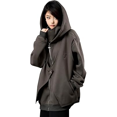 Amazon.co.jp: [TOWYYO] メンズ パーカー ダメージ加工 綿100% 羽根