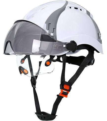 消防士ヘルメット【新品】 Amazon.co.jp: Generic 難燃性消防士ハード帽子フェイスシールド付き