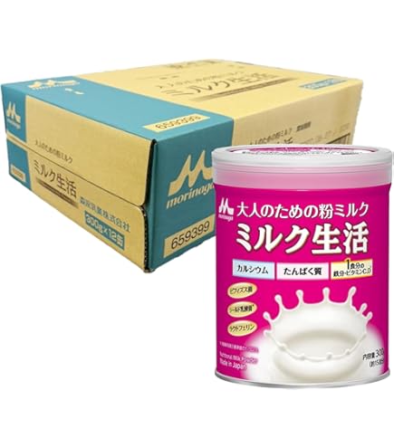 Amazon.co.jp: 大人のための 粉ミルク ミルク生活 プラス 300g (約15