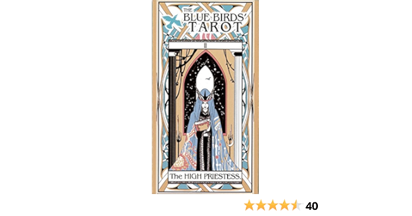Amazon 美麗なイラストレーション 青い鳥のタロット カードゲーム トランプ おもちゃ