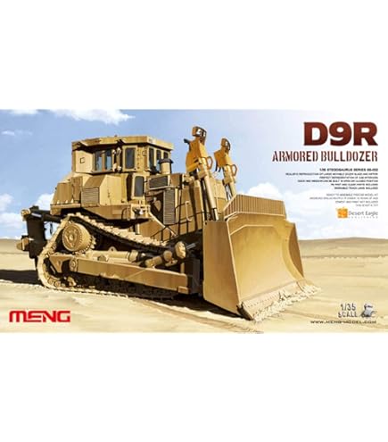 Amazon | モンモデル 1/35 イスラエル国防軍 D9R 装甲ブルドーザー