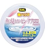 Amazon | DUEL(デュエル) 魚に見えないピンクフロロ 船ハリス 100m 2号