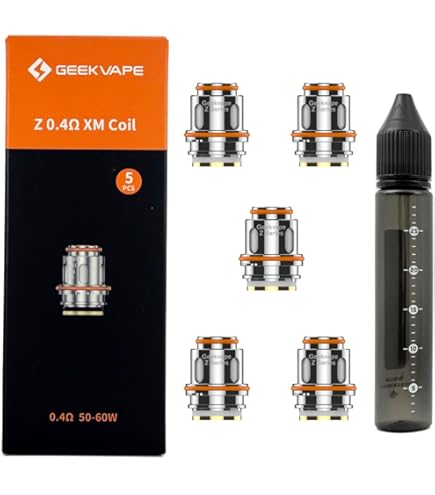 Amazon | GEEKVAPE Z Subohm Tank 用 コイル 5個入り（Zシリーズコイル