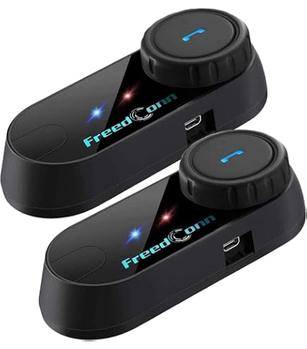 Amazon.co.jp: FreedConn TCOM-SCオートバイのヘルメットの