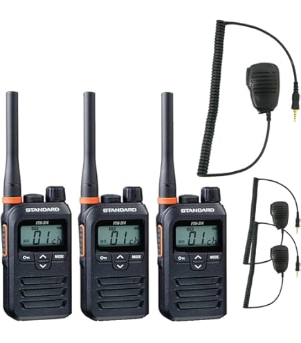Amazon | 八重洲無線 特定小電力トランシーバー FTH-314 3台セット