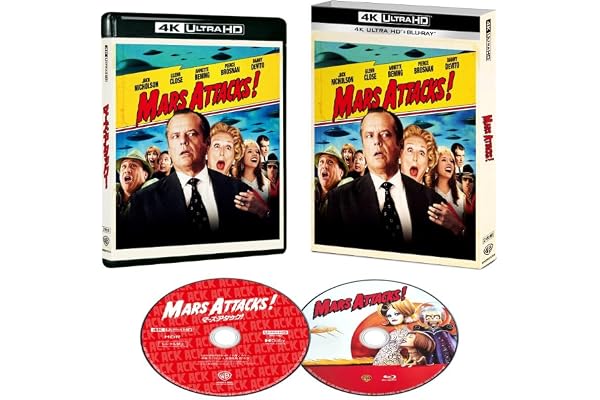 マーズ・アタック!　４Ｋ ＵＨＤ ＋ ブルーレイ セット [Blu-ray]