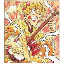 鬼滅の刃　全集中展　無限列車編・遊郭編　作画スタッフ全集中複製ミニ色紙　童磨 鬼滅の刃「全集中展」無限列車編・遊郭編 』作画スタッフ全集中