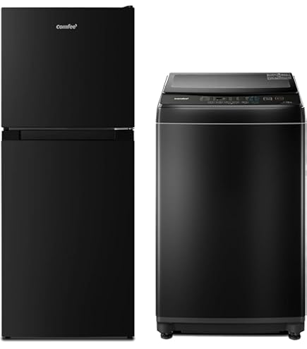 Amazon | 【新生活家電セット】ハイセンス 冷蔵庫 124L 黒 & 洗濯機