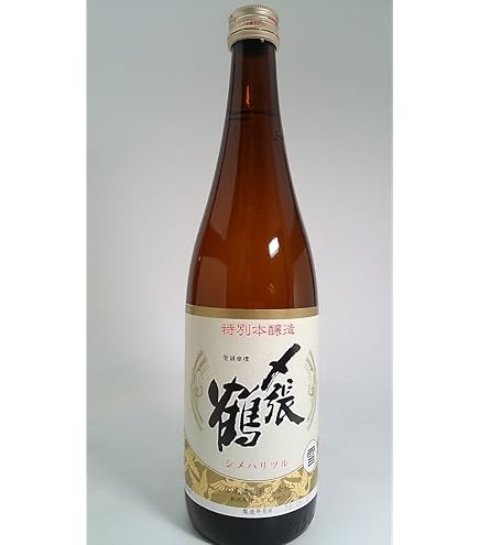 Amazon.co.jp: 【宮尾酒造】〆張鶴 月 本醸造 1800ml 新潟の日本酒