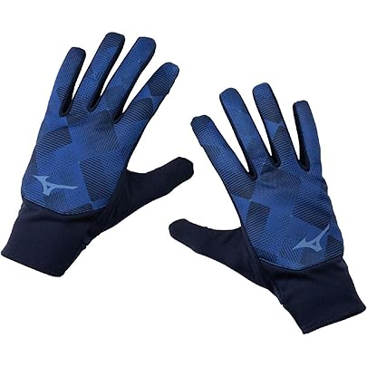 Amazon.co.jp: Mizuno 32JYA604 Training Wear, Breath Thermo Gloves