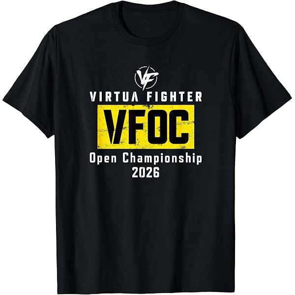 Amazon | 『バーチャファイター』シリーズロゴ Tシャツ | Tシャツ