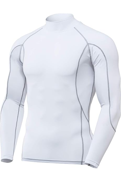 DRSKIN Men MASK Shirts Turtleneck 