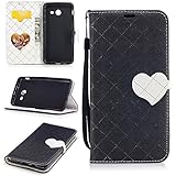 Aireratze(TM) Samsung Galaxy J5 2017 ケース　PU　手帳型　携帯電話用 [USBケーブルは無料です]　カバー カード収納ポケット付き　マグネット式　ストラップ付き　