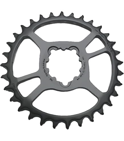 Amazon | SRAM Force AXS Direct Mount Chain Ring 2X E1 | SRAM