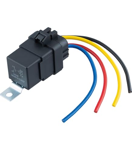 Amazon.co.jp: 防水リレー - 12V/24V 40A 防水カーリレー,ワイパー