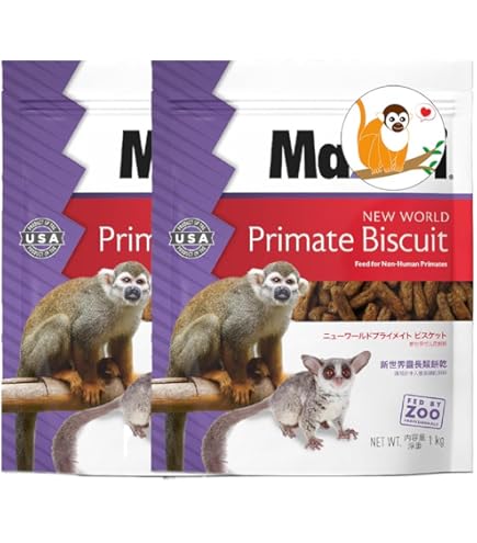 Amazon | 小型モンキー マーモセット リスザル ペットフード 餌